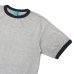 画像9: Good On（グッドオン）Short Sleeve Black Ringer Tee（ショートスリーブ ブラックリンガーTシャツ）"Reactive Dye" / Grey（グレー）・Ahs Grey（アッシュグレー）・Ajisai（アジサイ）