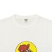 画像6: BARNS OUTFITTERS (バーンズアウトフィッターズ) "STANDARD" TSURI-AMI Crew Print T-Shirt (吊り編みクループリントTシャツ)"BIG-SUN" / White（ホワイト）・Grey (グレー)