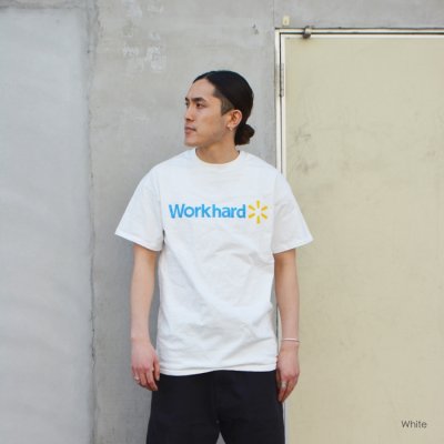 画像6: Sloppy Supply(スラッピーサプライ)Short Sleeve Print Tee(ショートスリーブプリントTシャツ)"WORKHARD"/ Black(ブラック)
