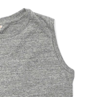 画像7: ★ポイント１０％（12/8迄）FilMelange（フィルメランジェ）ELLENI 2（エレニ 2：クルーネックノースリーブ）"Vintage Tenjiku"  / White（ホワイト）・Campione melange（カンピオーネメランジェ）