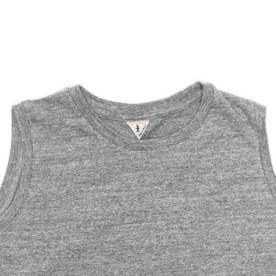 画像6: ★ポイント１０％（12/8迄）FilMelange（フィルメランジェ）ELLENI 2（エレニ 2：クルーネックノースリーブ）"Vintage Tenjiku"  / White（ホワイト）・Campione melange（カンピオーネメランジェ）