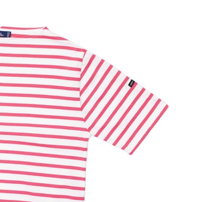 画像4: SAINT JAMES(セントジェームス)PIRIAC(ピリアック)/ NEIGE×DOLI(ホワイト×ピンク)