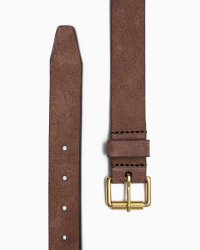 BEORMA（ベオーマ）25mm BRITISH PASTURE SUEDE（ブリティッシュパスチャースエード25mmベルト）/ Dark Brown（ダークブラウン）