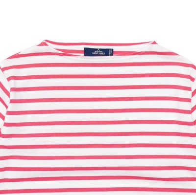 画像3: SAINT JAMES(セントジェームス)PIRIAC(ピリアック)/ NEIGE×DOLI(ホワイト×ピンク)