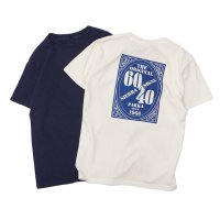 SIERRA DESIGNS×Good On（シエラデザイン×グッドオン）60/40 1st LOGO POCKET CREW TEE（60/40 ファーストロゴポケットTシャツ）/ Navy（ネイビー）・Natural（ナチュラル）