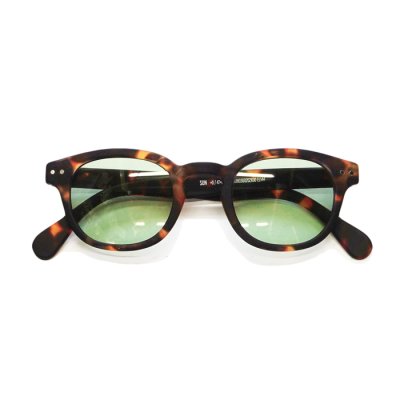 画像1: IZIPIZI（イジピジ）#C SUN "Light Green" / Tortoise（トータス）