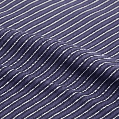 画像9: Yonetomi NEW BASIC（ヨネトミニューベーシック）GARMENT DYE BORDER T-SHIRT（ガーメントダイボーダーTシャツ）/ Navy White（ネイビーホワイト）・Orange Blue（オレンジブルー）