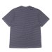 画像3: Yonetomi NEW BASIC（ヨネトミニューベーシック）GARMENT DYE BORDER T-SHIRT（ガーメントダイボーダーTシャツ）/ Navy White（ネイビーホワイト）・Orange Blue（オレンジブルー）
