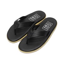 ISLAND SLIPPER（アイランドスリッパ）PT202 レザートングサンダル/Black（ブラック）