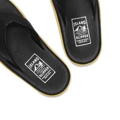 画像6: ISLAND SLIPPER(アイランドスリッパ)PT202(レザートングサンダル)/ Black(ブラック)