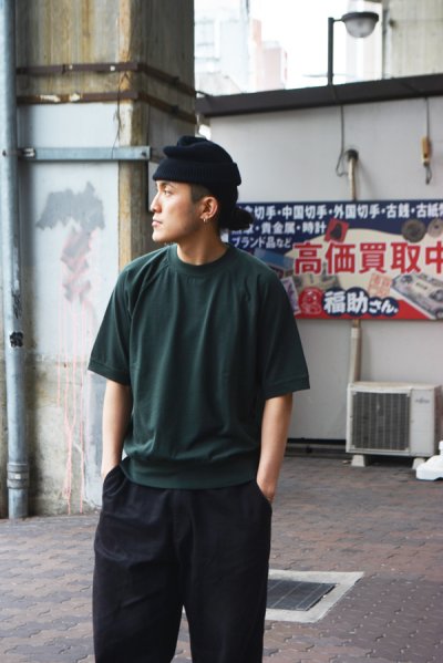 画像8: FilMelange(フィルメランジェ)ELMER(エルマー)"エクストラミニ裏毛" / Dark Green(ダークグリーン)