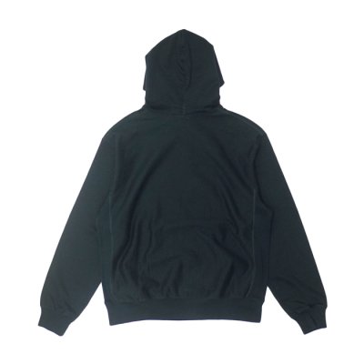 画像2: blurhms ROOTSTOCK（ブラームスルーツストック）Soft&Hard Sweat Hoodie Pullover（ソフト&ハードスウェットフーディプルオーバー）/ Black Green（ブラックグリーン）