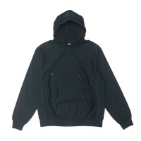 blurhms ROOTSTOCK（ブラームスルーツストック）Soft&Hard Sweat Hoodie Pullover（ソフト&ハードスウェットフーディプルオーバー）/ Black Green（ブラックグリーン）