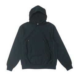 blurhms ROOTSTOCK（ブラームスルーツストック）Soft&Hard Sweat Hoodie Pullover（ソフト&ハードスウェットフーディプルオーバー）/ Black Green（ブラックグリーン）