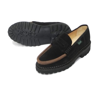 画像3: FilMelange（フィルメランジェ）REIMS COMBI（ランスコンビ）”Made by Paraboot" / Vel.Noir×Nub.Gringo（ブラックスエード×ブラウンヌバック）