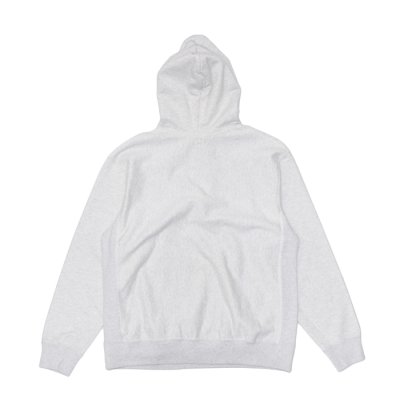 画像2: blurhms ROOTSTOCK（ブラームスルーツストック）Soft&Hard Sweat Hoodie Pullover（ソフト&ハードスウェットフーディプルオーバー）/ Heather White（ヘザーホワイト）