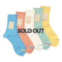 Mauna Kea（マウナケア）リブオーガニックコットンソックス / 5Colors（全5色展開）※3足までメール便発送可
