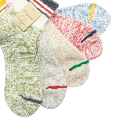 画像7: Mauna Kea（マウナケア）スラブネップ トップラインソックス  / 5Colors（全5色展開） ※3足までメール便発送可