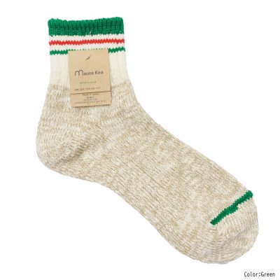 画像4: Mauna Kea（マウナケア）スラブネップ トップラインソックス  / 5Colors（全5色展開） ※3足までメール便発送可