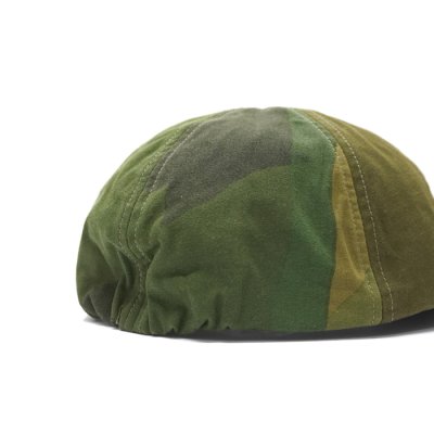 画像3: Nigel Cabourn（ナイジェル・ケーボン）ENGINEER CAP（エンジニアキャップ）"CAMO"/ Green（グリーン）