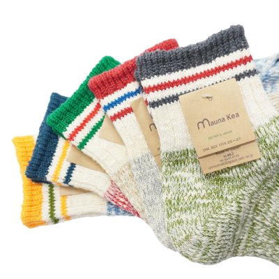 画像8: Mauna Kea（マウナケア）スラブネップ トップラインソックス  / 5Colors（全5色展開） ※3足までメール便発送可