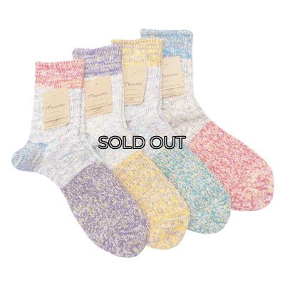 画像1: Mauna Kea（マウナケア）ツイスター3面切替えソックス / 4Colors（全4色展開）※3足までメール便発送可