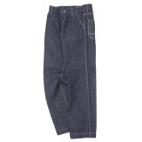 F.O.B FACTORY（エフオービーファクトリー）DENIM WORK PANTS（デニムワークパンツ）”Hemp Denim" / Indigo（インディゴ）【裾上げ無料】