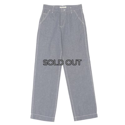 画像2: F.O.B FACTORY（エフオービーファクトリー）DENIM WORK PANTS（デニムワークパンツ）”Hemp Denim" / Indigo（インディゴ）【裾上げ無料】