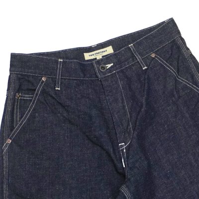 画像3: F.O.B FACTORY（エフオービーファクトリー）DENIM WORK PANTS（デニムワークパンツ）”Hemp Denim" / Indigo（インディゴ）【裾上げ無料】