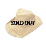 DECHO（デコー）RIFFA CRASH HAT（ラフィア クラッシュハット）/ Natural（ナチュラル）