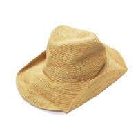 DECHO（デコー）RIFFA CRASH HAT（ラフィア クラッシュハット）/ Natural（ナチュラル）