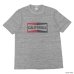 画像2: BARNS OUTFITTERS (バーンズアウトフィッターズ) "STANDARD" TSURI-AMI Crew Print T-Shirt (吊り編みクループリントTシャツ)"CALIFORNIA" / White（ホワイト）・Grey (グレー) (2)