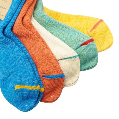 画像7: Mauna Kea（マウナケア）リブオーガニックコットンソックス ”レディース” /  5Colors（全5色展開）※3足までメール便発送可※