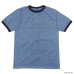画像4: Good On（グッドオン）Short Sleeve Black Ringer Tee（ショートスリーブ ブラックリンガーTシャツ）"Reactive Dye" / Grey（グレー）・Ahs Grey（アッシュグレー）・Ajisai（アジサイ）
