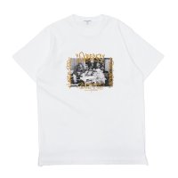ENGINEERED GARMENTS（エンジニアードガーメンツ）QUEENS 1998 TEE（クイーンズ 1998 Tシャツ）"Collaboration by EXPANSION NY" / White（ホワイト）