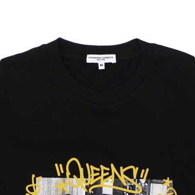 画像3: ENGINEERED GARMENTS（エンジニアードガーメンツ）QUEENS 1998 TEE（クイーンズ 1998 Tシャツ）"Collaboration by EXPANSION NY"/ Black（ブラック）