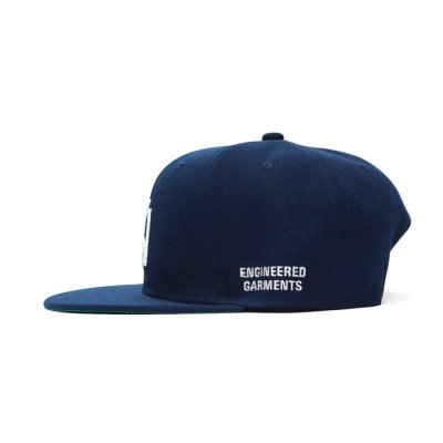 画像2: ENGINEERED GARMENTS（エンジニアードガーメンツ）NY CLASSIC BB CAP（NY クラシックBBキャップ）"Collaboration by EXPANSION NY" / Navy（ネイビー）