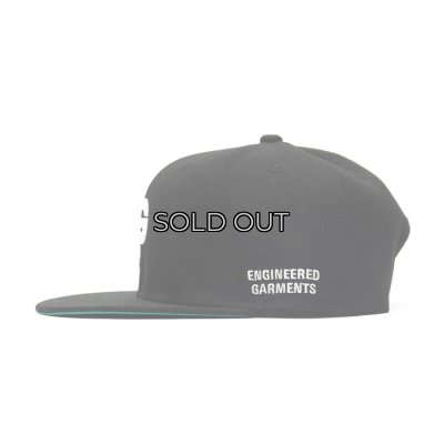 画像2: ENGINEERED GARMENTS（エンジニアードガーメンツ）GREATEST ELEVATIONS BB CAP（グレイテス エレベーションズ BB キャップ）"Collaboration by EXPANSION NY" / Black（ブラック）