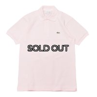 『OUTLET』LACOSTE（ラコステ）Classic Fit Pique Polo Shirt（クラシックフィットピケポロシャツ）"Imported from France" / Flamant（フラミンゴ）※サイズ2のみ