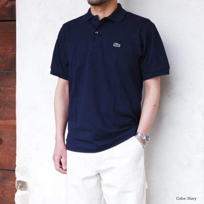 画像7: LACOSTE（ラコステ）Classic Fit Pique Polo Shirt（クラシックフィットピケポロシャツ）"Imported from France" / Sax Blue（サックスブルー）