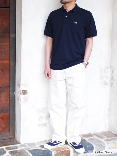 画像8: LACOSTE（ラコステ）Classic Fit Pique Polo Shirt（クラシックフィットピケポロシャツ）"Imported from France" / Sax Blue（サックスブルー）