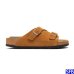 画像1: BIRKENSTOCK（ビルケンシュトック）ZURICH（チューリッヒ）"ソフトフットベッド" / Mink Suede（ブラウンスエード） (1)