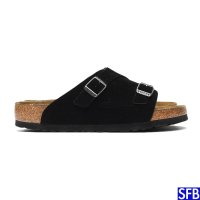 BIRKENSTOCK（ビルケンシュトック）ZURICH（チューリッヒ）"ソフトフットベッド" / Black Suede（ブラックスエード）