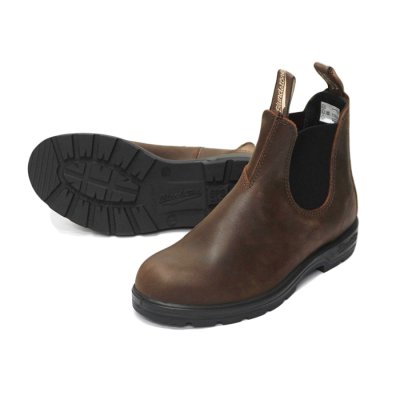 画像3: BLUNDSTONE（ブランドストーン）BS1609 CLASSICS ELASTIC SIDE BOOTS（クラシックスサイドゴアブーツ）/ Antique Brown（アンティークブラウン）