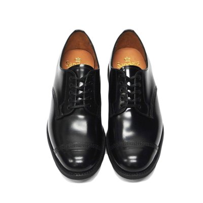 画像4: SANDERS（サンダース）Military Derby Shoe（ミリタリーダービーシューズ）"Polished Leather" / Black（ブラック）