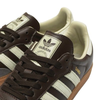 画像8: adidas Originals(アディダスオリジナルス)SAMBA OG(サンバOG)/ Brown×Putty Grey×Gold Metallic(ブラウン×パテグレー×ゴールドメタリック)