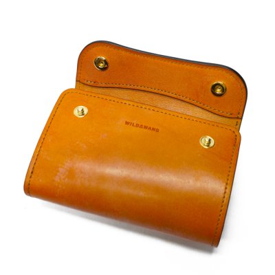 画像4: WILD SWANS（ワイルドスワンズ）BYRNE（バーン）3つ折りウォレット"フルグレインブライドル"/London Colour（ロンドンカラー）