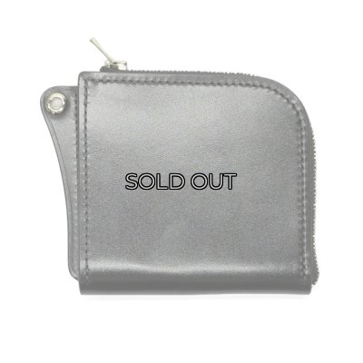 画像1: WILD SWANS（ワイルドスワンズ）ALARD（アラード）L字ジップウォレット/Black(ブラック)"サドルプルアップ"