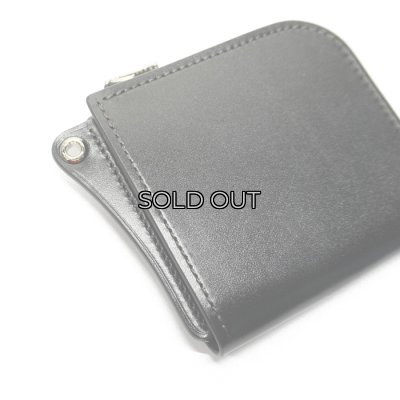 画像6: WILD SWANS（ワイルドスワンズ）ALARD（アラード）L字ジップウォレット/Black(ブラック)"サドルプルアップ"