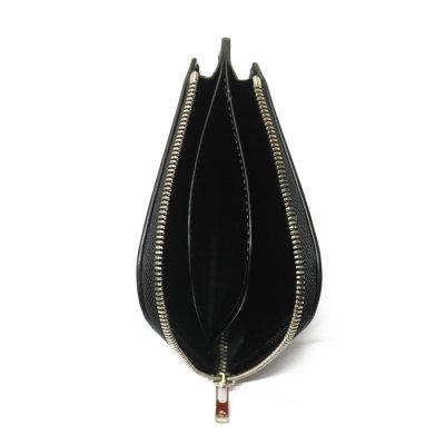画像8: WILD SWANS（ワイルドスワンズ）ALARD（アラード）L字ジップウォレット/Black(ブラック)"サドルプルアップ"